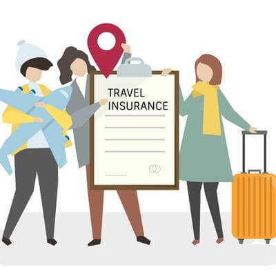 travel insurance illustration