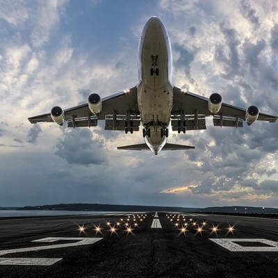 airplane taking off