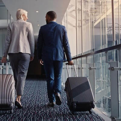 businessman and woman