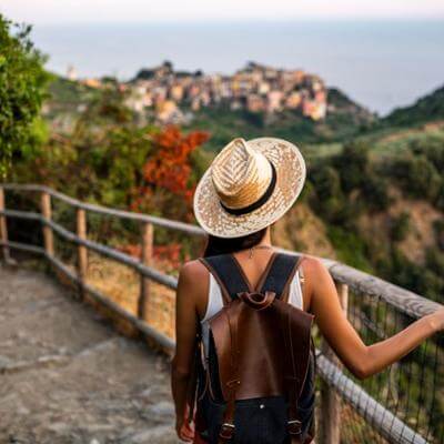 tourist on international travel