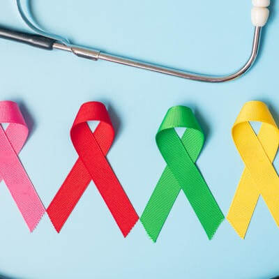 cancer ribbons GettyImages-1272269821
