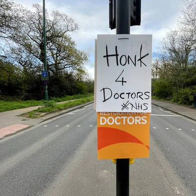 NHS strikes GettyImages-1481738911