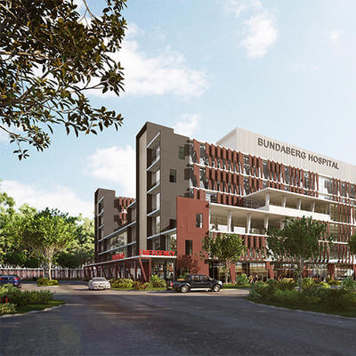 Bundaberg hospital render