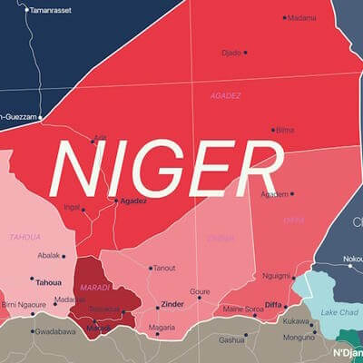 Niger map 1307336988