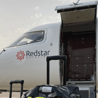 Redstar air ambulance jet