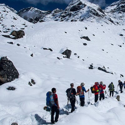 mountains from Nepal