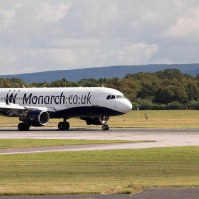 Monarch Airlines passenger jet