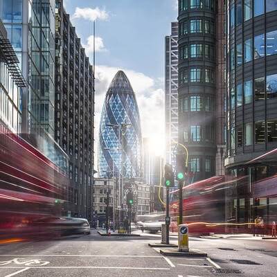 Financial district of London