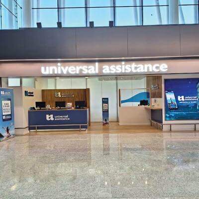  Universal Assistance booth