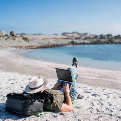 digital nomad GettyImages-1406595817