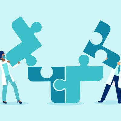 healthcare partnership GettyImages-1282038137