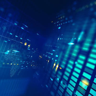 Abstract image of data