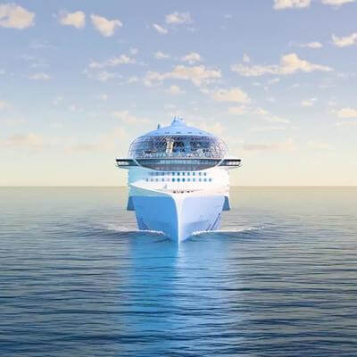 Image of world's largest cruise ship named Icon of the Seas