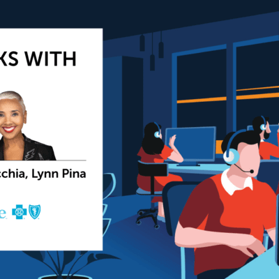 Illustration of people in call centre 