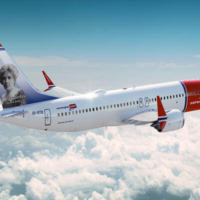 Image of Norwegian Air Sweden plane