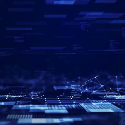 Abstract image of cybersecurity 