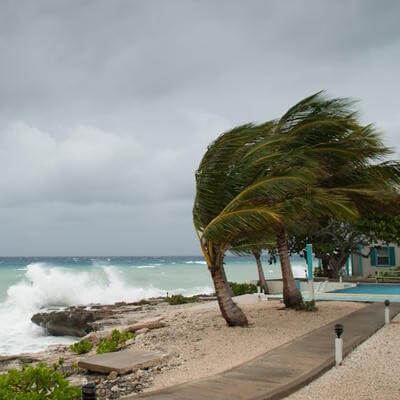 Caribbean hurricane
