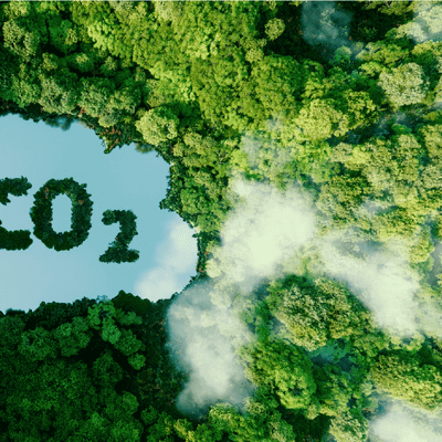 birds eye view of trees