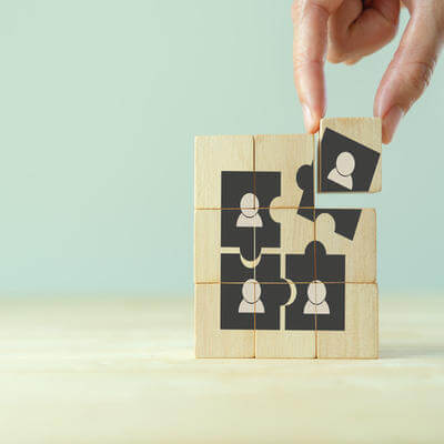 Onboarding new employee process concept