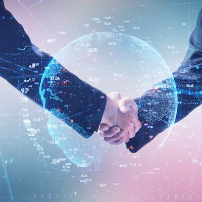 Global digital handshake