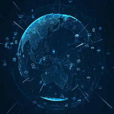 Technology iot concept