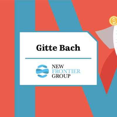 Illustration of someone looking at a reciept 