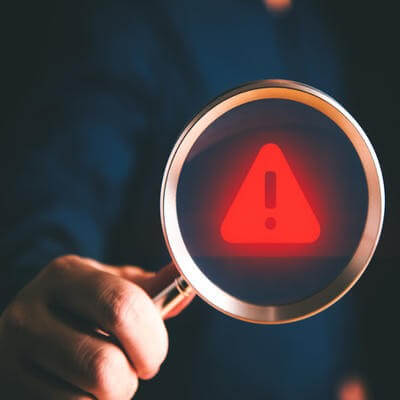 Travel threats concept image