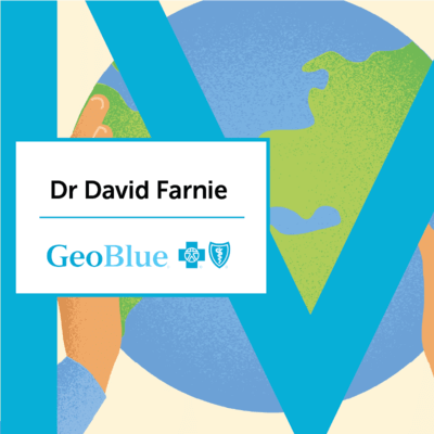 Illustration of a hand holding the globe