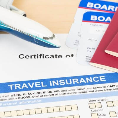 Travel insurance form