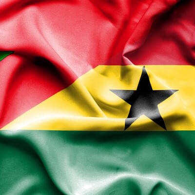 Ghana Morocco flags