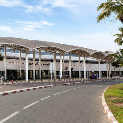 Casablanca international airport. Kingdom of Morocco