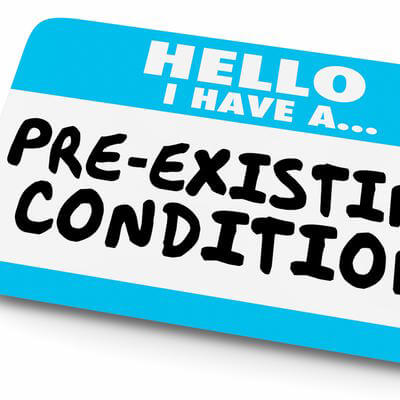 Pre-existing condition