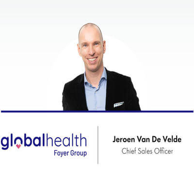 Foyer Global Health appoints Jeroen Van de Velde as Chief Sales Officer (2)