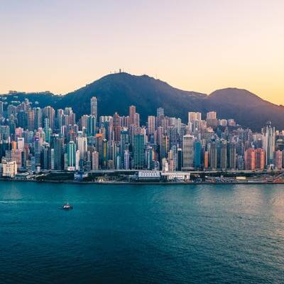Hong Kong skyline 