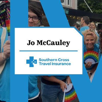 Graphic of a pride event