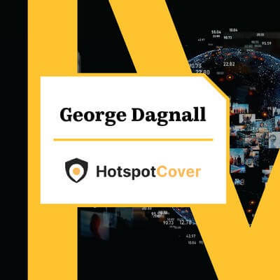 Graphic of the globe and data