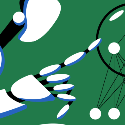 AI sorting through data 