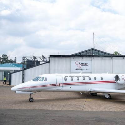 AMREF Jet Air Ambulance