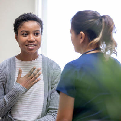 Language barriers in female healthcare causing safeguarding concerns GettyImages-1201050386