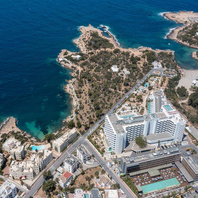 balcony fall in Ibiza 