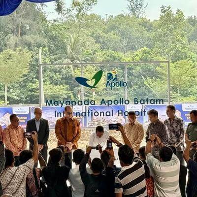 Mayapada Apollo Batam International Hospital groundbreaking