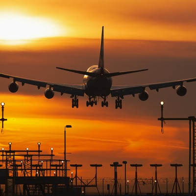 Plane leaving Heathrow