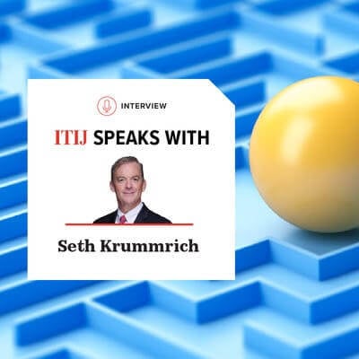 Conceptual maze with a ball 