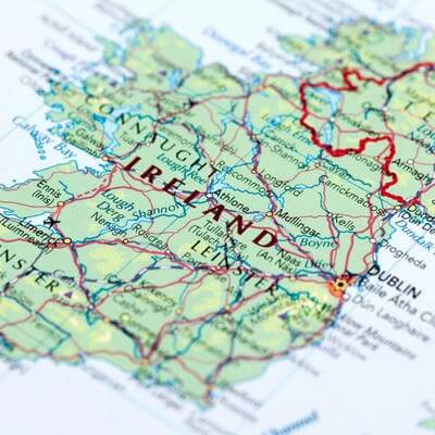 Map of Ireland