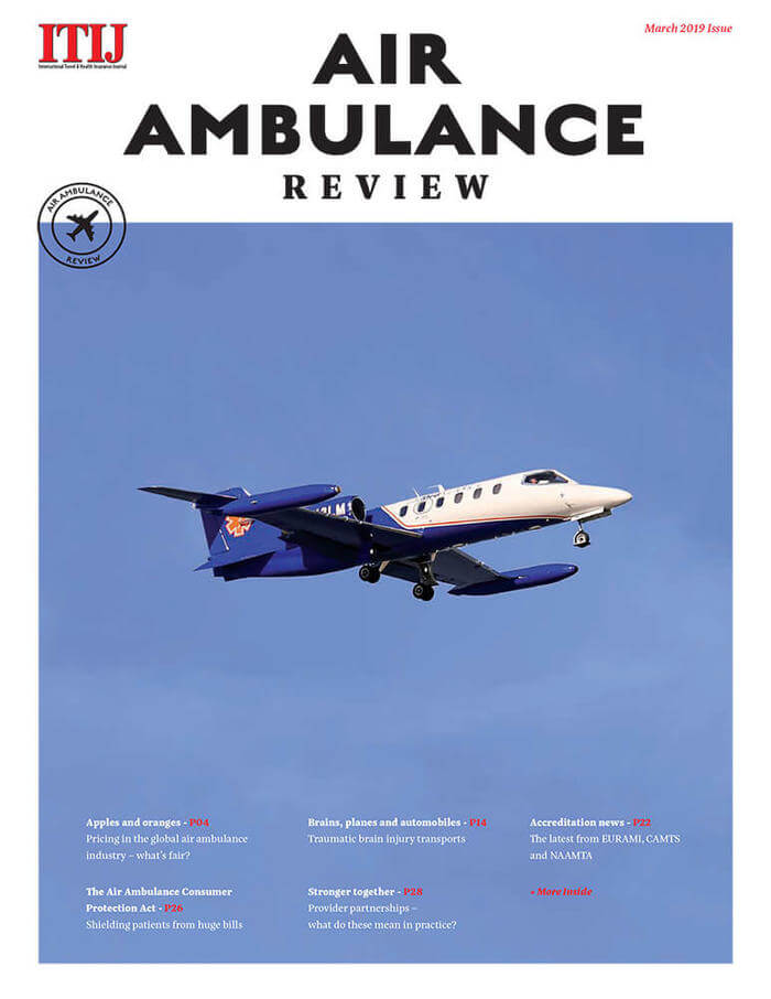 Air Ambulance Review April 2019 Cover
