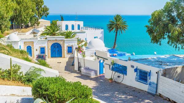Beautiful view in Tunisia
