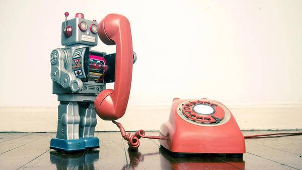 bot on the phone