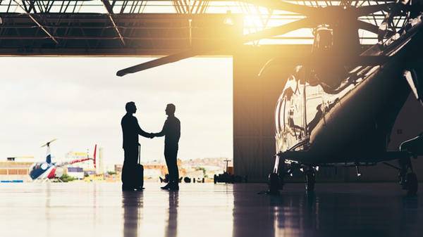 helicopter aircraft hangar business deal
