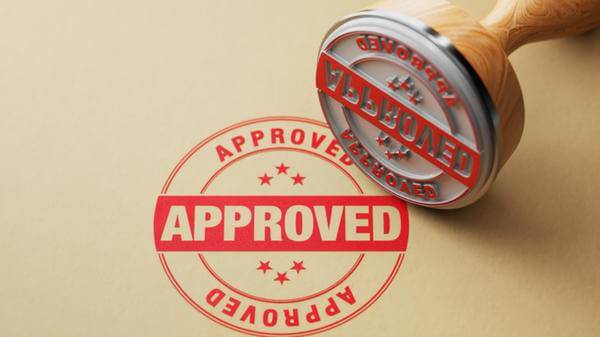 approved stamp