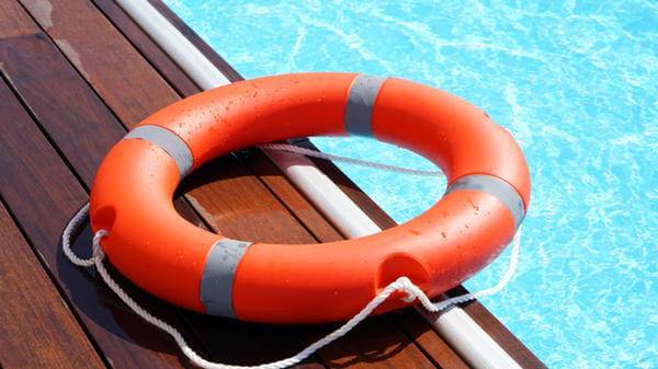 swimming pool safety ring